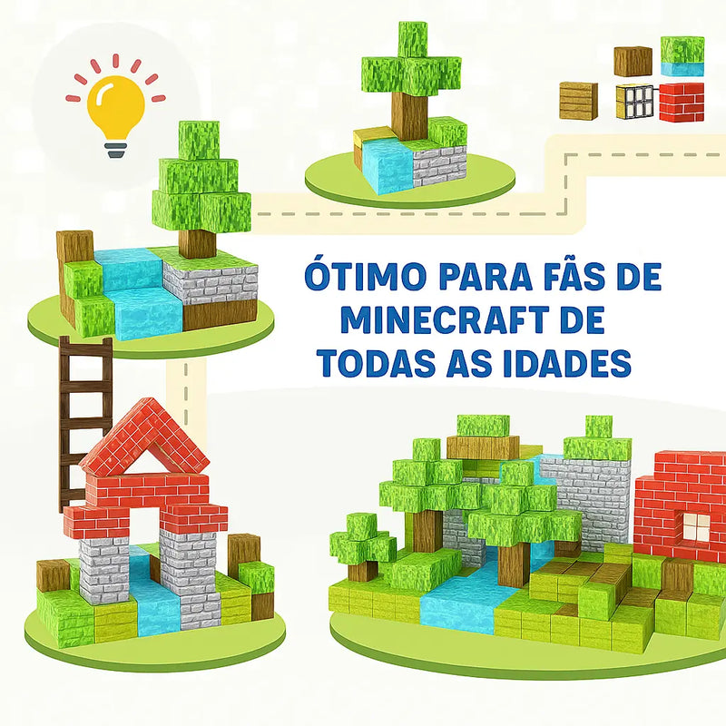 MagnetCraft - Blocos Educativos Magnéticos