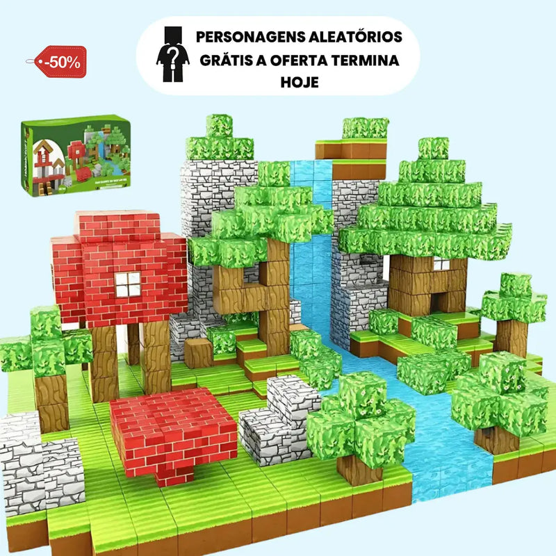 MagnetCraft - Blocos Educativos Magnéticos
